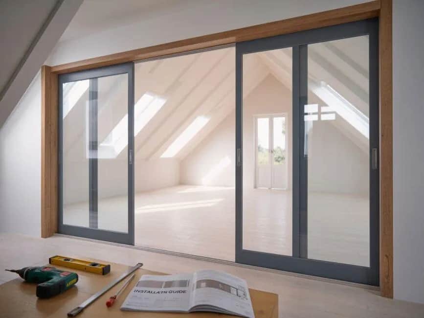 Drzwi przesuwne do sufitu - montaż, koszt, przewodnik