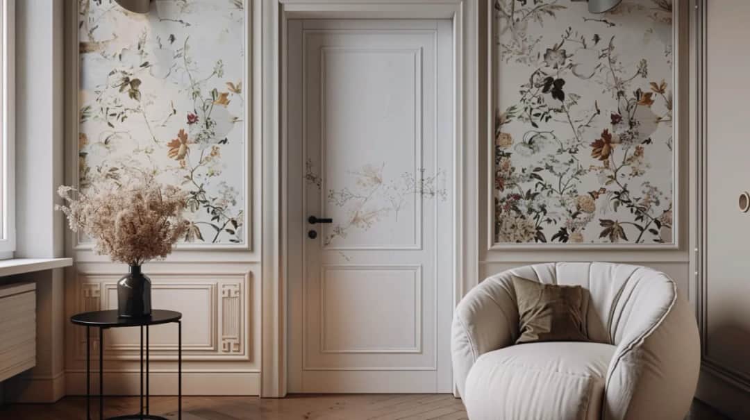 Drzwi ukryte tapeta: stylowe i praktyczne rozwiązania do wnętrz