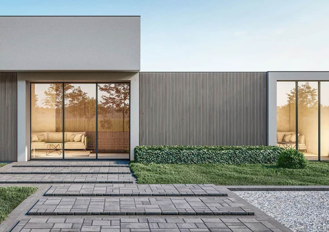 Betonowa elewacja – inspiracje i pomysły na elewacje betonowe