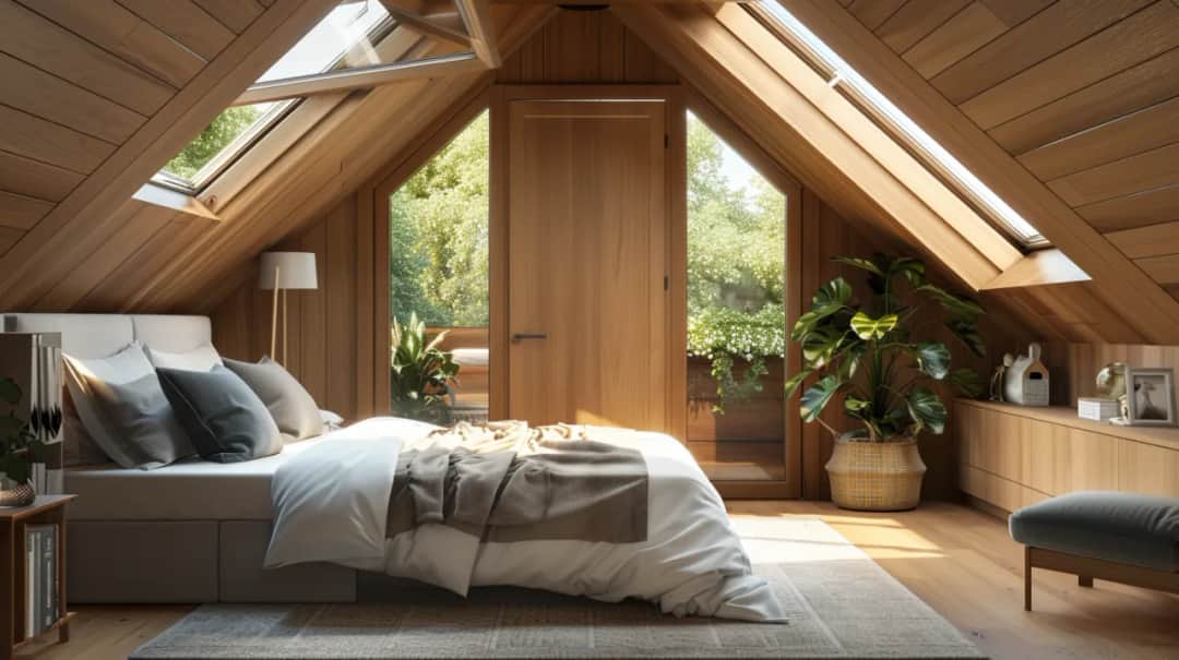 Drzwi ze skosem na poddasze: praktyczne porady i inspiracje