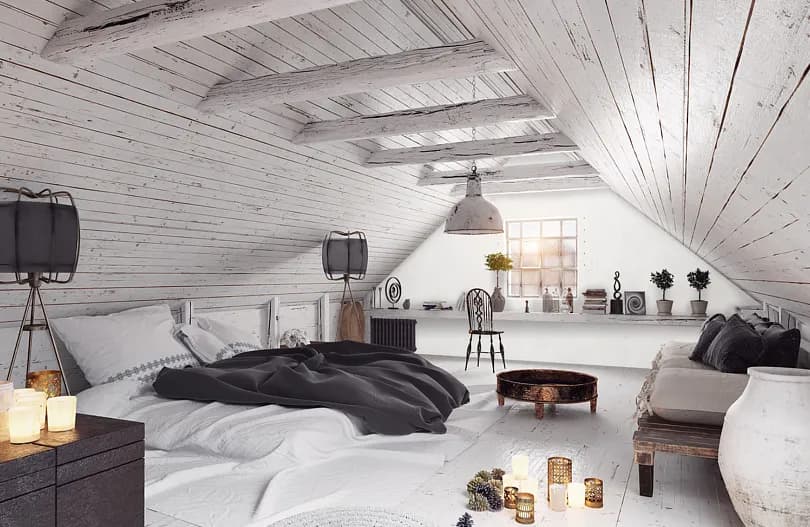 Jak urządzić niskie poddasze: sprytne pomysły na funkcjonalne wnętrze
