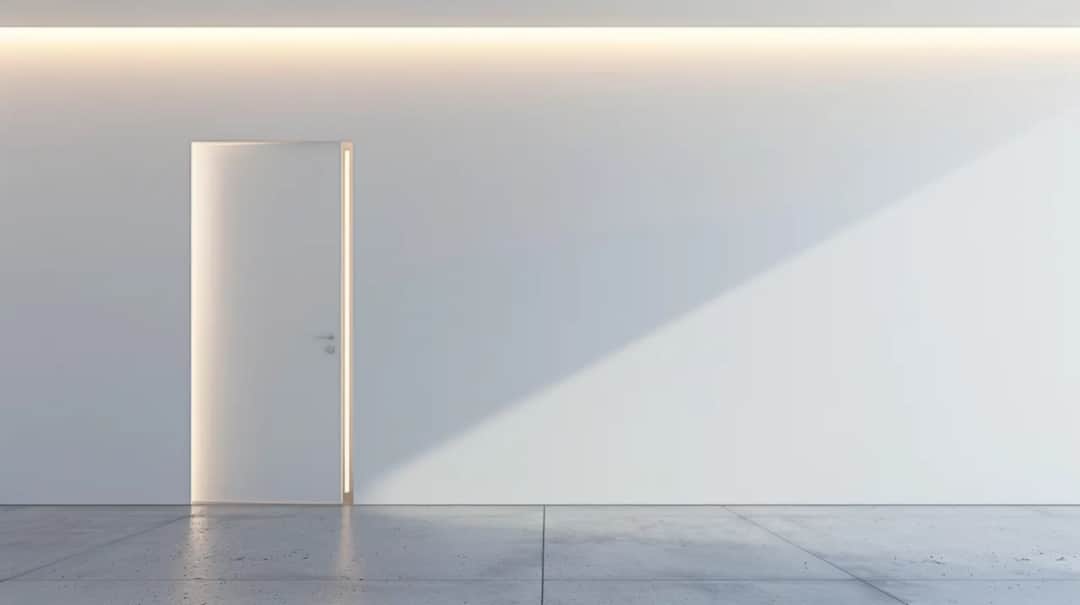 Drzwi ukryte białe: elegancja i nowoczesność w jednym projekcie